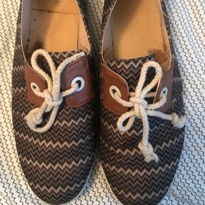 Vintage Patterned Sneakers